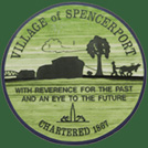 Village of Spencerport Seal - With Reverence for the Past and and Eye to the Future. Chartered 1867
